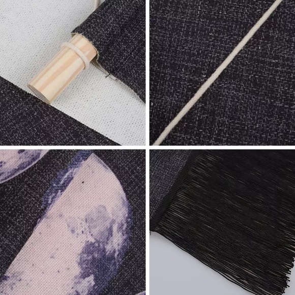 Moon Phase Tapestries Wall Hanging Moon Banner - Picture 5 of 6